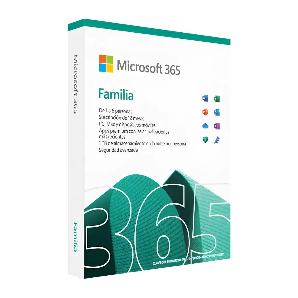 Microsoft 365 Familia para 6 Usuarios